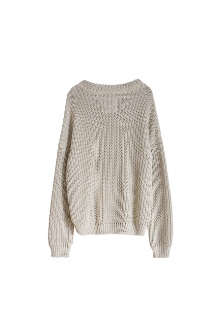 Knitted sweter Cream